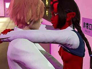 メルッカバスが3Dヘンタイで勉強後にしゃぶられる！