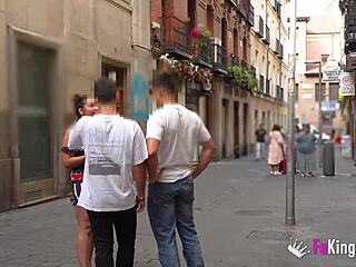 Big Titted Gigi Lust Teases and Gets Fondled on Street