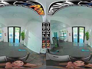 Virtual porn - a bit more than breakfast with your girlfriend sera ryder, in reality pov with friend and teen 18+ tits