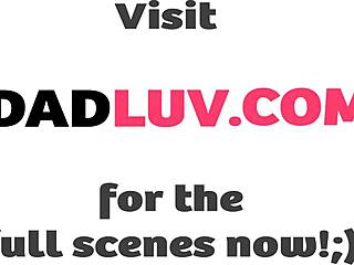 SLUTTY STEPDaughter GETS SLAMMED HARD by BIG COCKED STEPFATHER