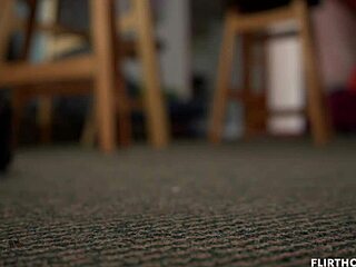 Colombian sexy foot fetish in favorite hotel