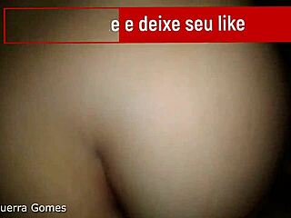 Ana bunduda and the MMA fighter Allan Guerra Gomes fucking her big ass and tits