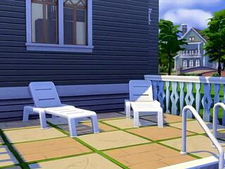 dildo hero game brings new neighbor closer