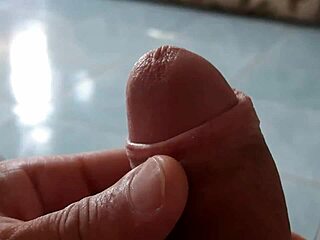 Solo Gay Mature Wanking a Surprisingly Huge Dick in Private