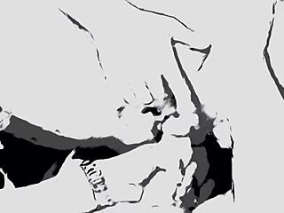 이 걸레 아내가 보지에 크림파이 당하는 거 봐, 갱 전체가