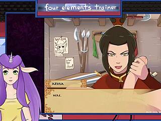 Avatar The Last Airbender Four Elements Trainer Part 28 Royal Handjob Scene
