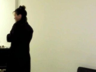 Slamming my new boyfriend quietly until my sister joins.