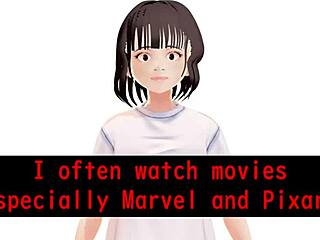 A Asian girl explores her sexuality for the first time with Panchera in this dirty Hentai animation