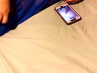 hey, slut wife in lingerie teases on s... gets fucked with cumshot!