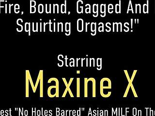 Maxine toys with Joda Fire's curvy big tits in steamy play