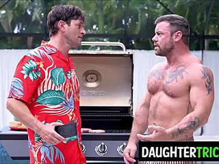yo, we're just bbqin' and swappin' stepdaughters for some wild family fun... ya know?