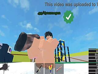 Эй, глянь! Девка из хоррор-игры в Roblox получает жестко в дикой сцене с безумным экшеном.