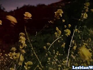 busty milf gets her pussy licked by lesbian stepteen