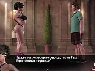 Treasureofnadia - Sexy Woman In Pool Feels Deep Emotions