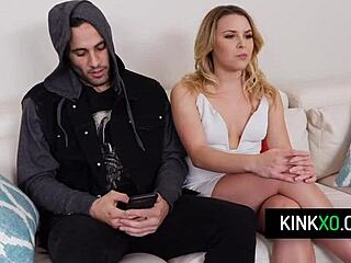 Hot blonde stepmom sarah vandella joins threesome with stepson and girlfriend aubrey sinclair