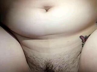 My lover touches my pussy while I text my husband back.