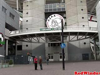 Alternative Dutch Prostitute In Reality Scene With Piercing And Tattoo