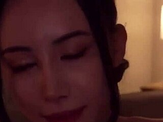 Japanese woman gives sensual bath