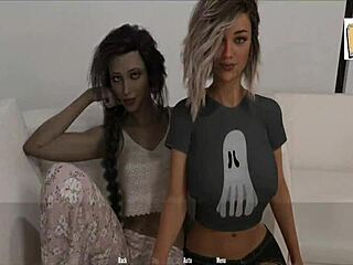 John carries the three girls easily.