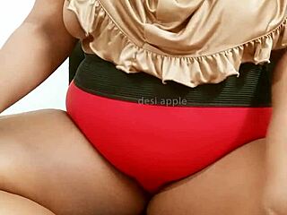 delhi chubby girl shows off her big tits