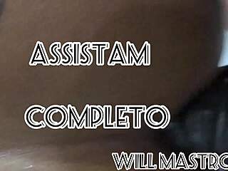 Проблясвам моята палавка транс съседка в тесния й заден вход