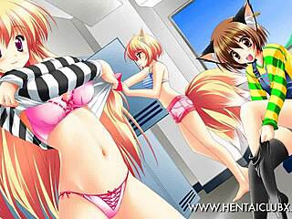 Hey, vil du se sexy anime piger i aktion?