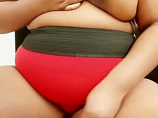 delhi chubby girl shows off her big tits