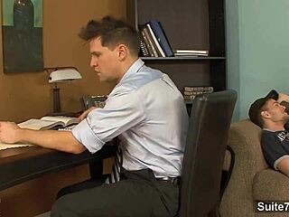 Gorgeous Gays Feel Intense Pleasure Screwing Hard