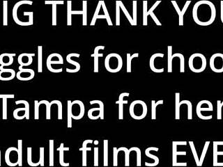 giggles feet struts high heels at park