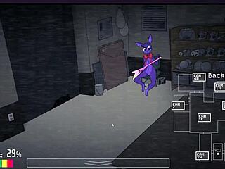 Ey, mira este titjob furry espeluznante en el juego Five Nights at Fuzzboobs!
