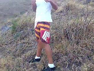 Wow! Mexican BBW Blonde Goes Wild