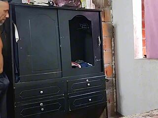 found my stepfather sniffing underwear, ends up pounding hard