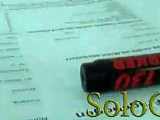 Hey, this german blonde is sucking cock and masturbating with dildo for cash casting! 😏