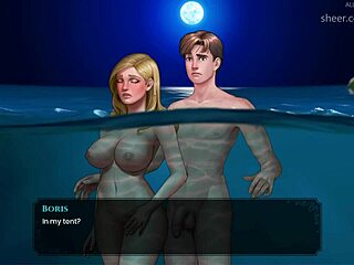 huge tits blonde finally gets to fuck