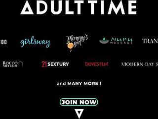 Vau! Violet Myers-ine ogromne sise jebe očuh sada