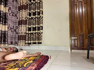 Hot girl rides and sucks her step brother's big cock.