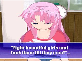 Lesbian Princesses Battle In Ring!