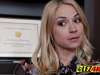 แพทย์หื่นสำรวจหีแน่นของผู้ป่วยผมบลอนด์