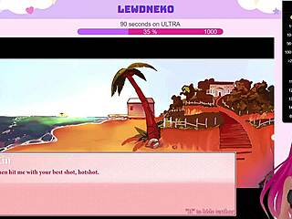 Lewdneko Vtuber Explora Femboy Burgers em Foda Selvagem