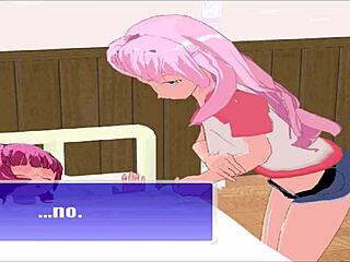 レズビアン姫たち、リングでバトル！