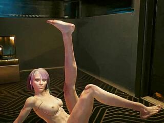 sexy cyber babe lucy flaunts tight naked body