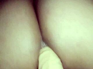 I push the toy deep into my ass.