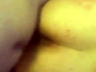 nice and wet, dripping slut with monster cock, clothes ripped off