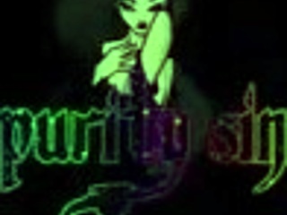 Star Wars orange trainer cosplay group scene with bdsm elements