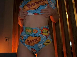 Cutie Sucks Boyfriend's Cock, Gets Cum In Panties!