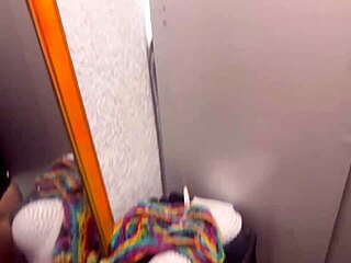 Wife's Horny Dressing Room Fuck! Public Sex Madness!