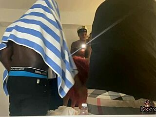 Can you believe this crazy orgy with big asses and clits?