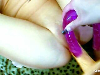 I’m overwhelmed by Angel Wicky’s rough strap-on pounding!