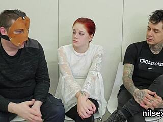 horny sweetie is brought in anal nuthouse for awkward therapy