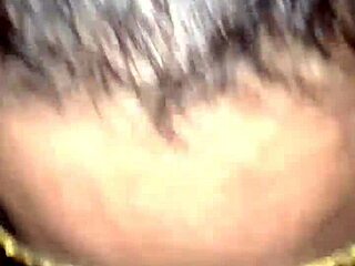 Mature woman enjoys a gentle handjob and blowjob session